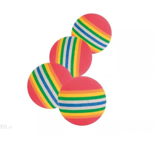 Jucarie pentru pisici Trixie Minge 4buc 3.5cm