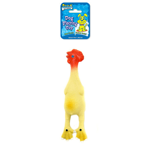 Jucarie din vinil pentru caini Soleil Pui Mini 15cm