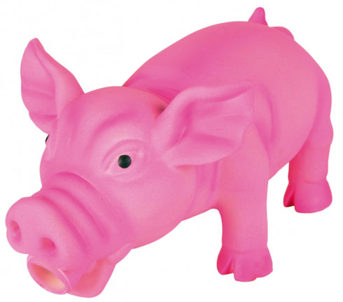 Jucarie pentru caini Trixie porc din latex 17 cm