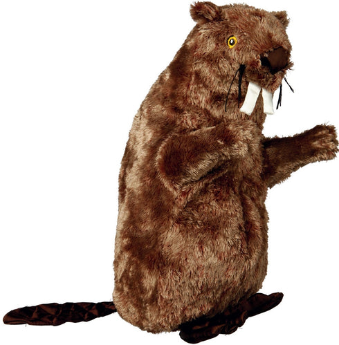 Jucarie pentru caini castor de plus cu sunet 40 cm