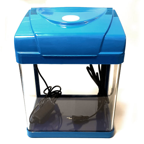 Acvariu din sticla KINGWAY SL-01 BLUE 23.5x17.5x30.5cm