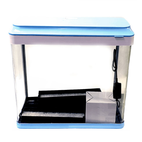 Acvariu din sticla KINGWAY SL-07 BLUE 48x29x48cm