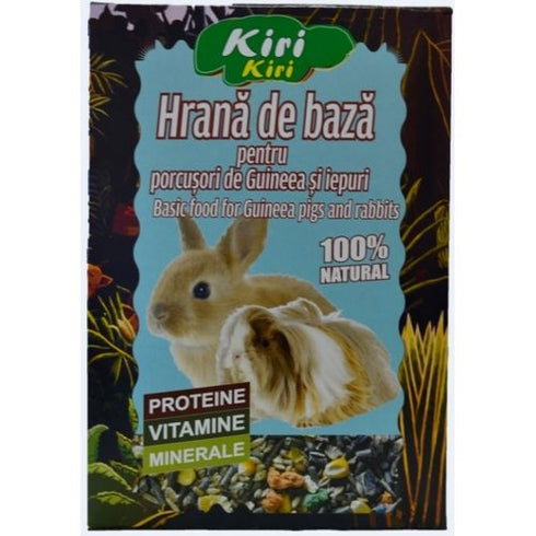 Hrana meniu pentru iepuri si porcusori de guineea Kiri Kiri 400g