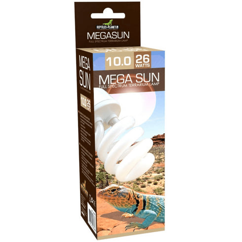 Lampa pentru terariu Mega Sun UVB 10.0 26 W