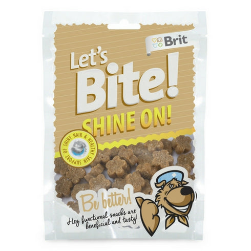 Recompense pentru caini Brit Care Let's Bite Shine On 150 g