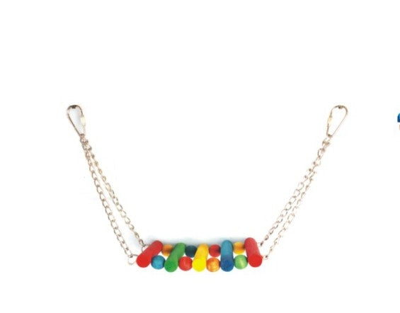 Jucarie pentru pasari mari Leagan Lemn 50x8cm - Animax