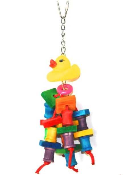 Jucarie pentru pasari medii Ratusca &Figurine Lemn 22cm