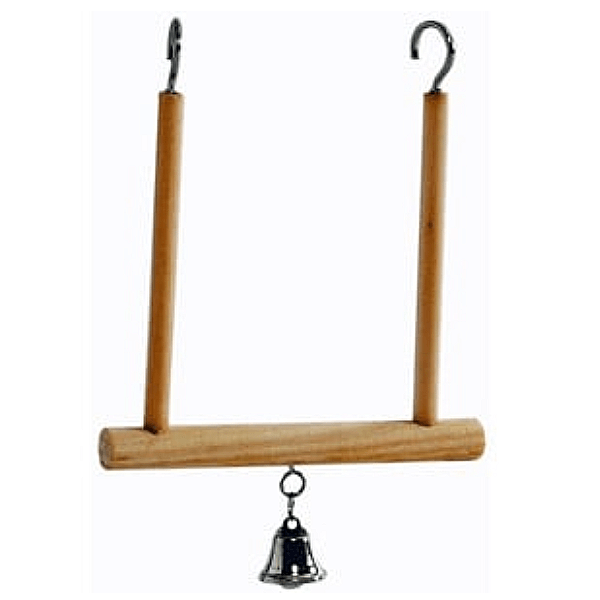 Leagan din lemn pentru pasari 10x11 cm - Animax
