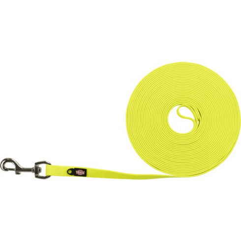 Lesa pentru caini Trixie Easy Life Galben Neon 10mm-17mm M-XL