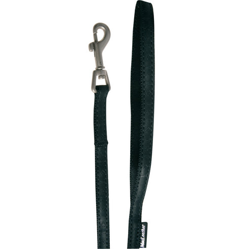 Lesa neagra pentru caini Macleather 25mm-1.2m Z 522025NO