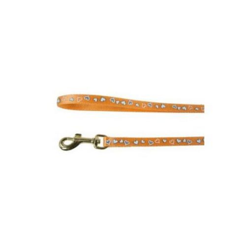 Lesa reflectorizanta pentru pisici Zolux Orange 1m