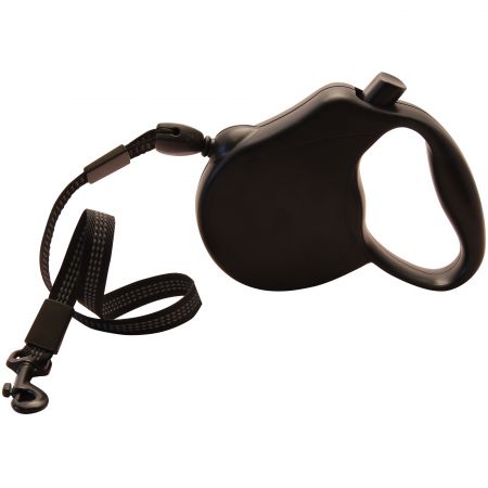 Lesa retractabila neagra pentru caini Fida 5 m - Animax