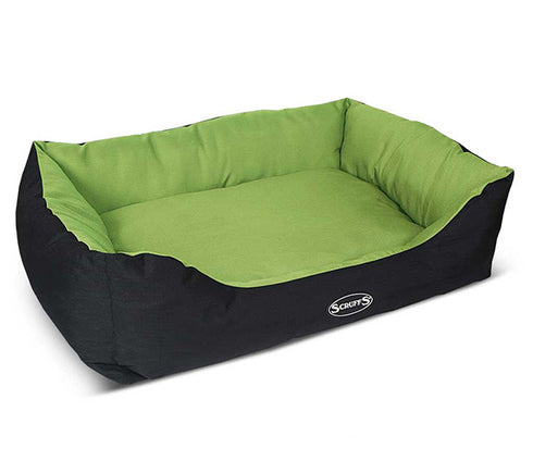 Culcus pentru caini Scruffs Expedition Verde 60X50 cm