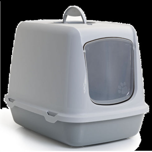 Litiera gri pentru pisici Pet Expert Happy Basic 50 x 37 x 39 cm