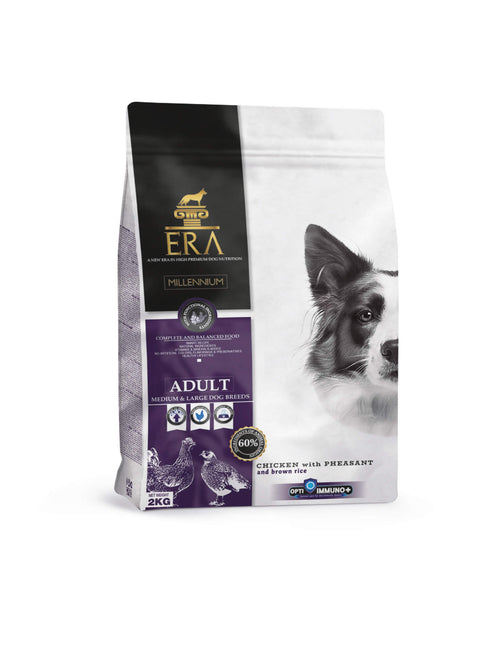 Hrana uscata pentru caini ERA Medium&Large Adult Pui&Fazan 2kg