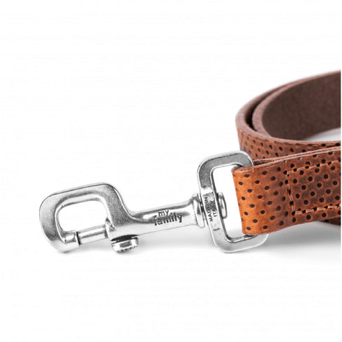 Lesa din piele pentru caini MyFamily Maro Monza 110cm