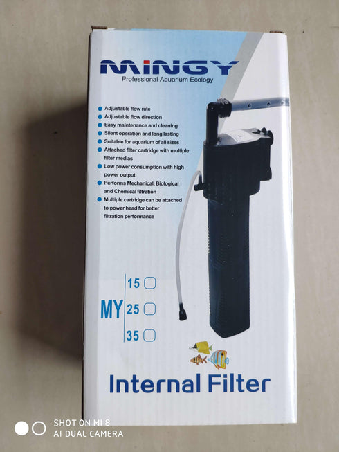 Filtru intern pentru acvariu Nubios 15W 1000L-H MY-15