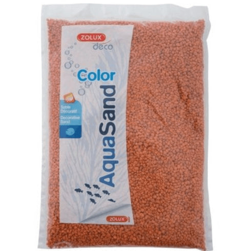 Nisip pentru acvariu Orange Savana 1kg