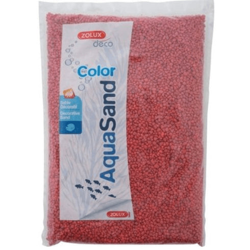 Nisip pentru acvariu Roz Zmeura 1kg