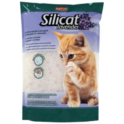 Nisip pentru litiera cu lavanda Padovan 2.2 kg