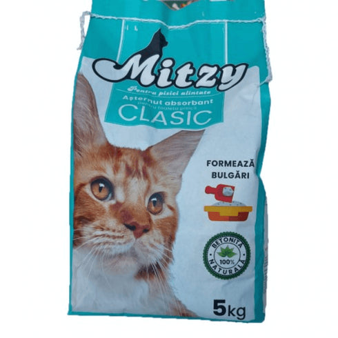Nisip pentru litiera Mitzy Clasic 5kg