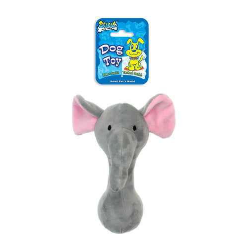 Jucarie din plus pentru caini elefant Soleil 20.5 cm