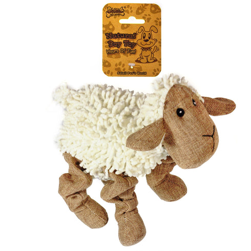 Jucarie din plus pentru caini oaie Soleil 21 cm