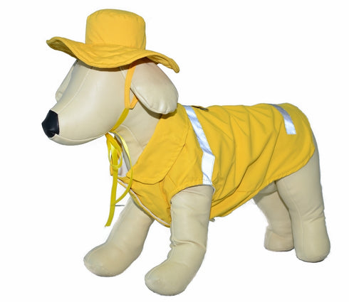 Pelerina si palarie pentru caini Pet Expert 20 cm