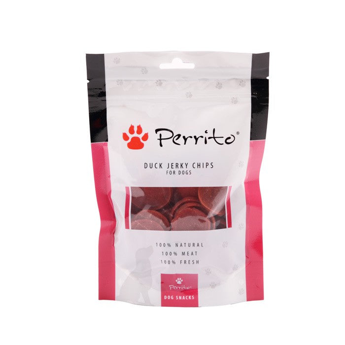 Recompensa Caini Perrito Dog Duck Jerky Chips 100g - Animax