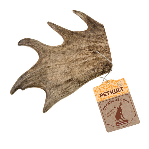 Recompensa pentru caini coarne de cerb lopatar Petkult L 200 g