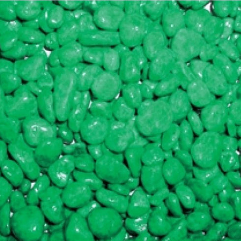 Pietris pentru acvariu BEAUTYSTONE GREEN 6-9MM 5KG