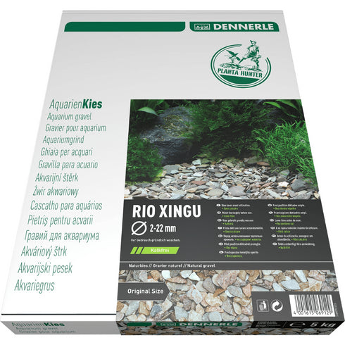 Pietris natural Dennerle Gravel Plantahunter Rio Xingu