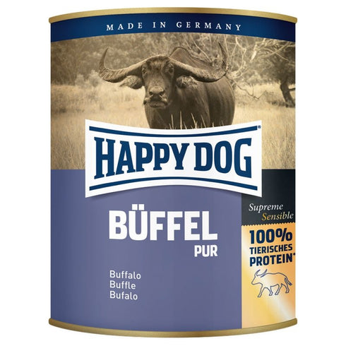 Hrana umeda pentru caini Happy Dog cu bivol 400 g