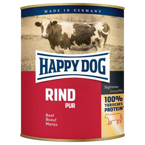 Hrana umeda pentru caini Happy Dog cu vita 400 g
