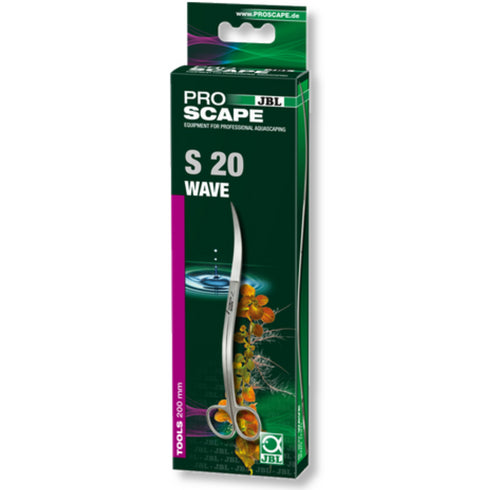 Foarfeca pentru taierea plantelor pentru aquascaping JBL PROSCAPE TOOL S20 WAVE