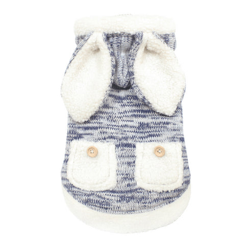 Pulover cu gluga pentru caini Croci Rabbit Hole 25cm