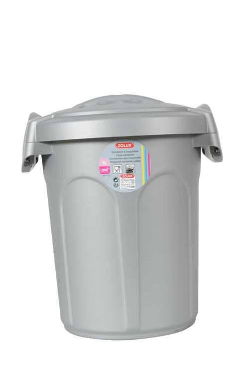 Recipient pentru hrana caini Plastic Zolux 8L Gri