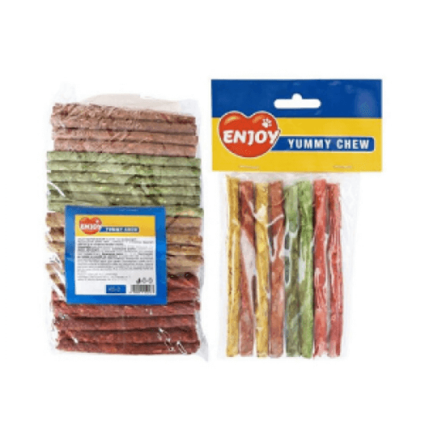 Recompensa pentru caini Enjoy Baton Color 100 buc-set KS-2 - Animax