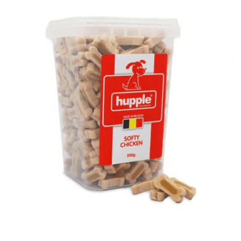 Recompensa pentru caini Hupple Softy Chicken 200g