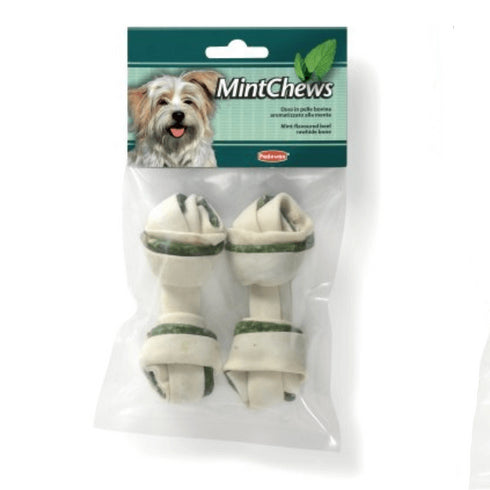 Recompensa pentru caini Padovan Mint Chews 70g 2buc-set