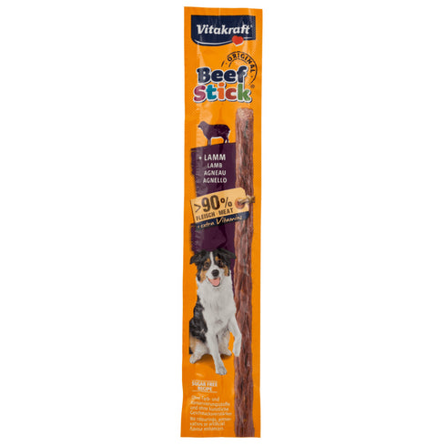 Recompensa pentru caini Vitakraft Beef Stick cu Miel 12g