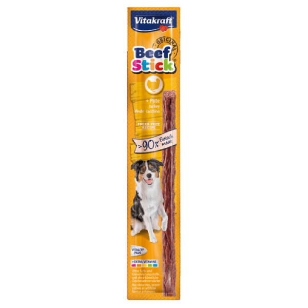 Recompensa pentru caini Vitakraft Beef Stick Pasare 12g - Animax