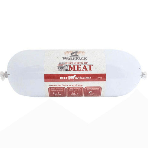 Recompensa pentru caini Wolfpack Sausage Vita 400g