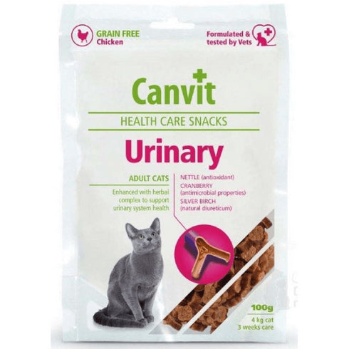 Recompensa pentru pisici Canvit Snack Urinary 100g