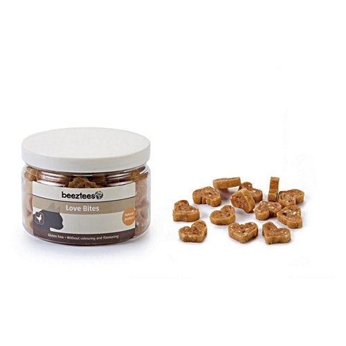 Recompensa pentru pisici Beeztees Love Bites cu pui 90 g - Animax