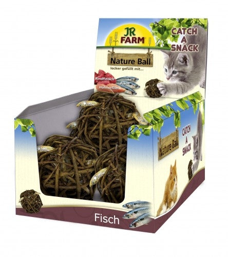 Recompensa pentru pisici Jr Farm cu peste uscat 15 g - Animax