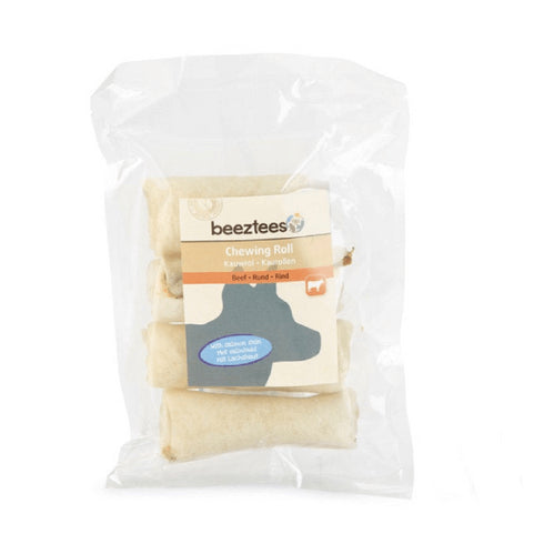 Recompense pentru caini Delisnacks Rulou Piele Somon 4 buc