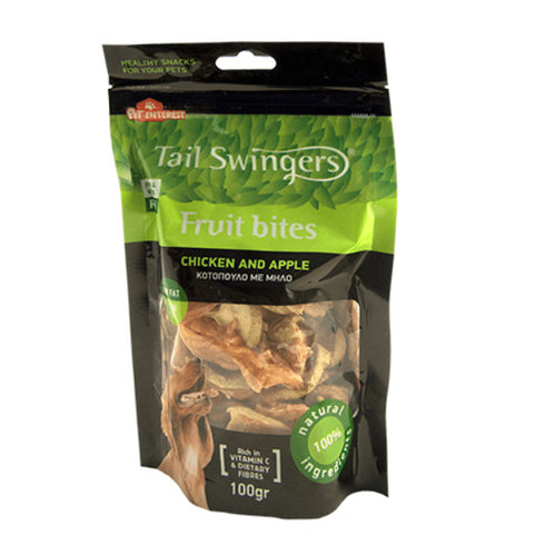 Recompense pentru caini felii de mar si pui Tail Swingers 100g