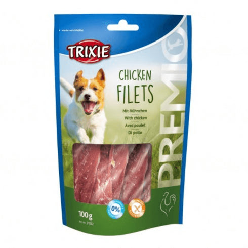 Recompense pentru caini Trixie Premio Chicken Filets 100g