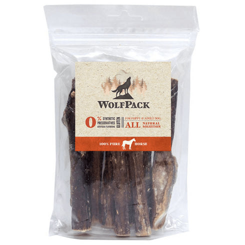 Recompense pentru caini WolfPack Esofag de cal 100gr